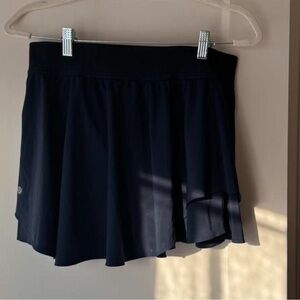 Lululemon Athletica Navy High-Low Skirt